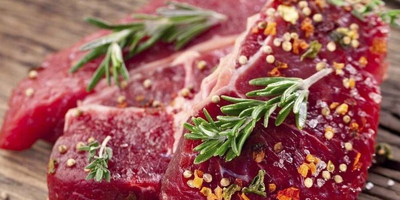 مرد کی خوراک میں سرخ گوشت کا عضو تناسل پر فائدہ مند اثر ہوتا ہے۔